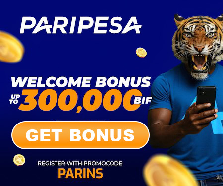 Paripesa Burundi Welcome Bonus
